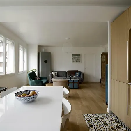 Family In Apartment *